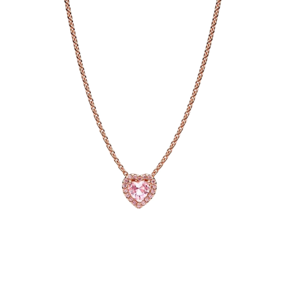 Collares de plata de ley 925 con forma de corazón, mariposa y cinta