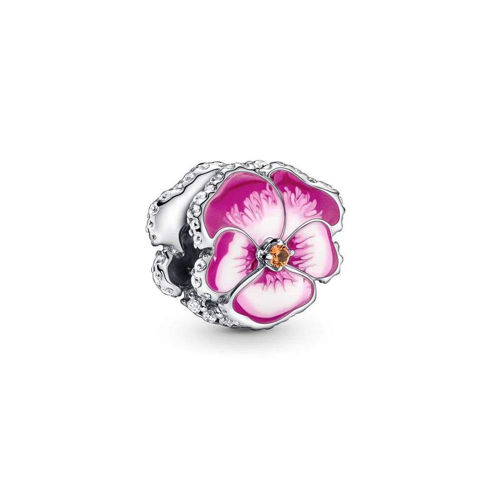 Abalorios de Animales y Mariposas Plata de Ley 925 Bonitos – Gato, Tortuga, Pingüino y Abalorios de Flores para Pulseras de Charms