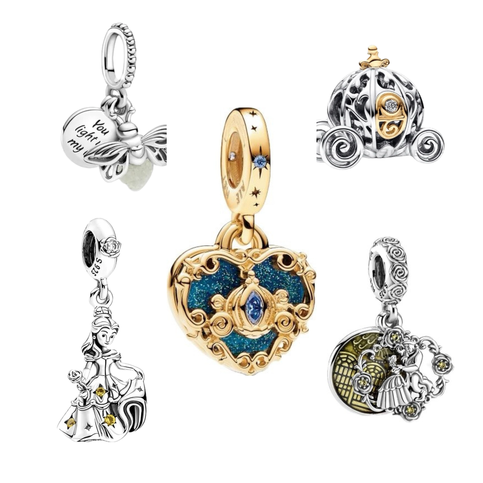 Abalorios de plata s925 de princesa